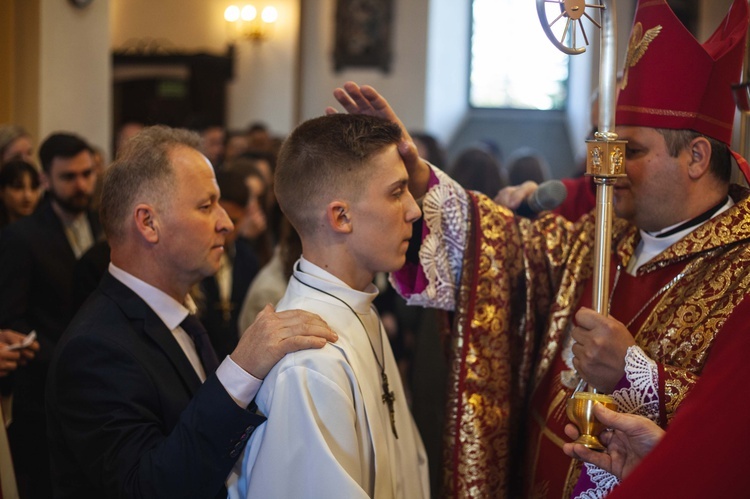 Bierzmowanie w Nowym Sączu-Zawadzie