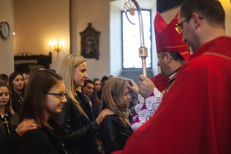 Bierzmowanie w Nowym Sączu-Zawadzie
