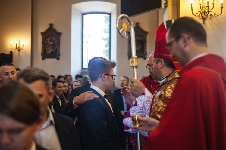 Bierzmowanie w Nowym Sączu-Zawadzie