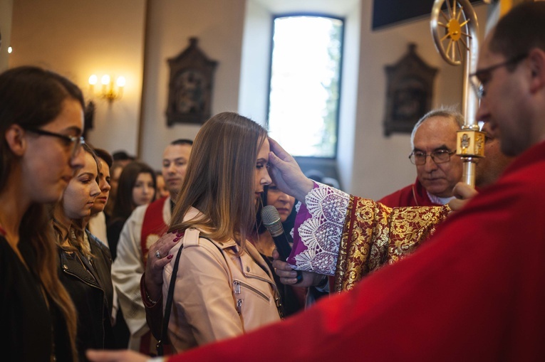 Bierzmowanie w Nowym Sączu-Zawadzie