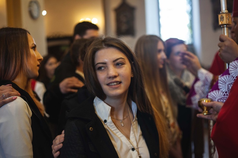 Bierzmowanie w Nowym Sączu-Zawadzie