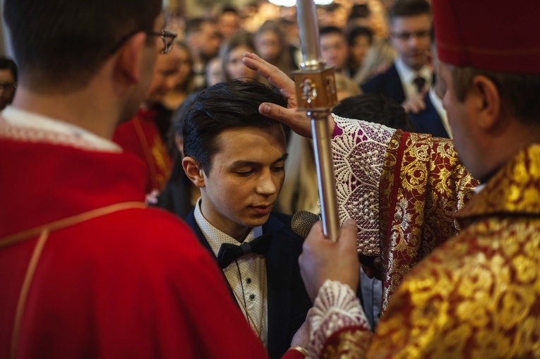 Bierzmowanie w Nowym Sączu-Zawadzie