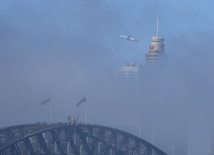 Smog, pożar, a może mgła?