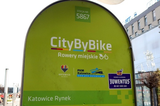 Rowery miejskie już działają w Katowicach