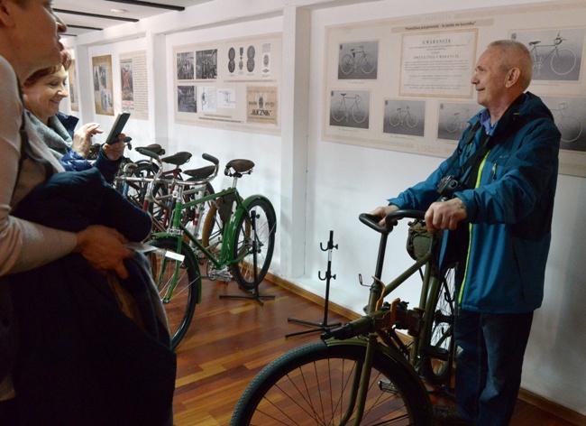 Muzeum rowerów w Radomiu.