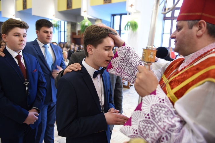 Bierzmowanie w Mogilnie