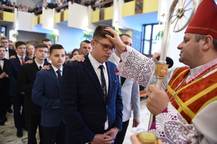 Bierzmowanie w Mogilnie