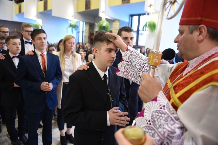 Bierzmowanie w Mogilnie