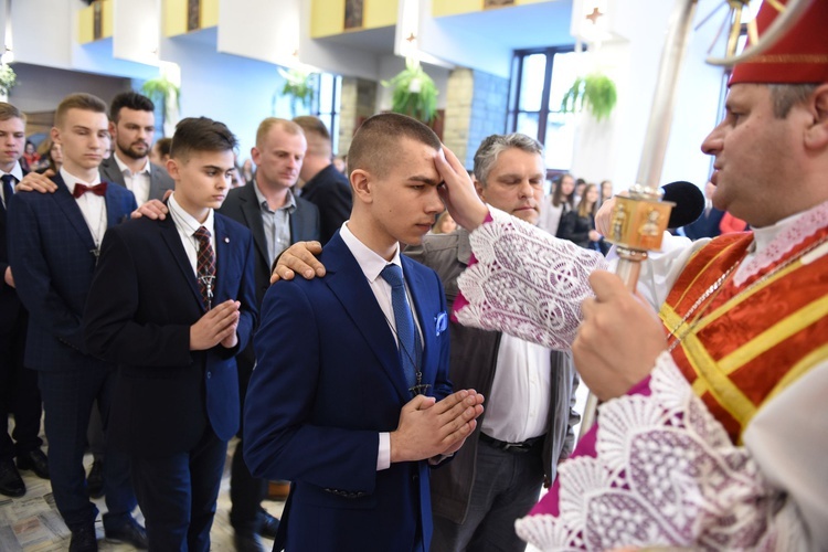 Bierzmowanie w Mogilnie