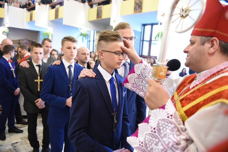 Bierzmowanie w Mogilnie