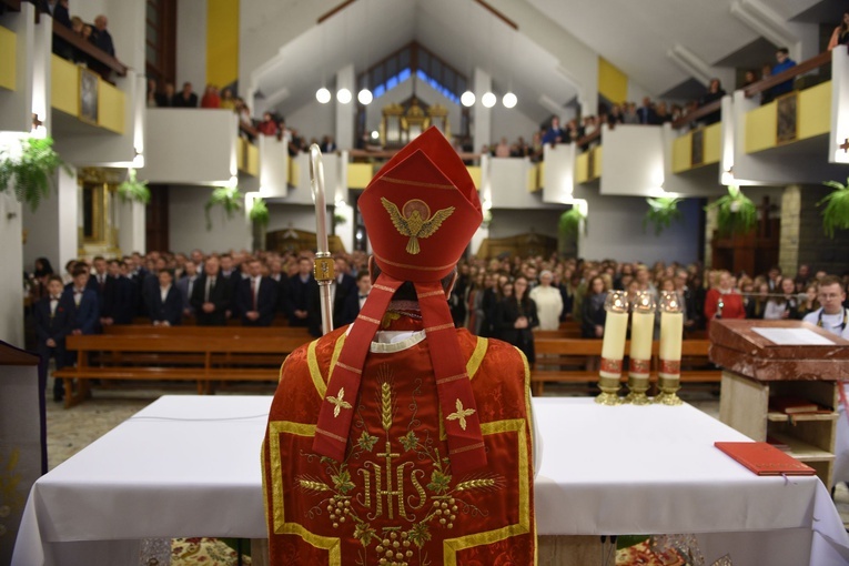 W kościele w Mogilnie.