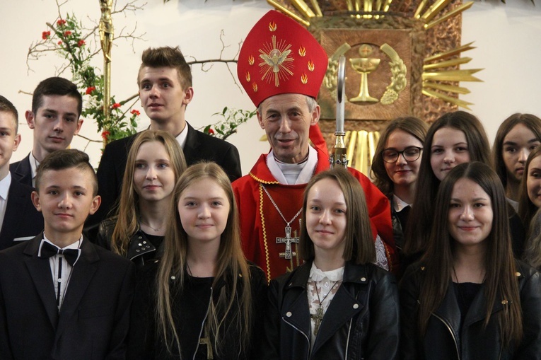 Bierzmowanie w Jodłowniku