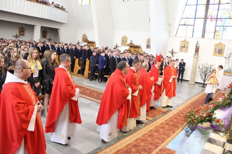 Bierzmowanie w Jodłowniku