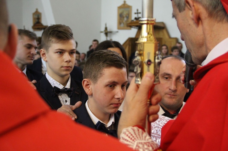 Bierzmowanie w Jodłowniku