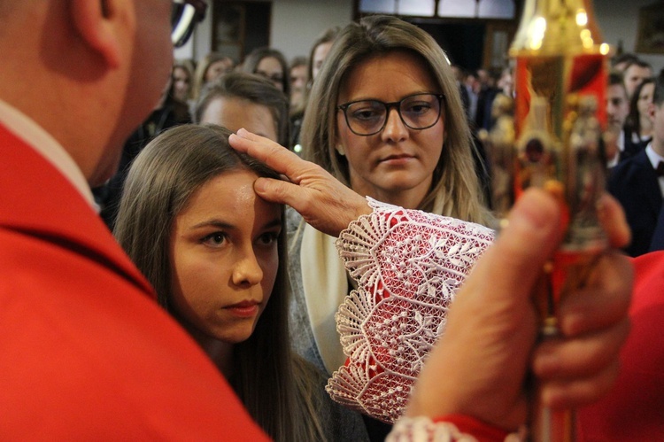 Bierzmowanie w Jodłowniku