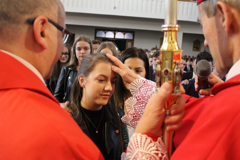 Bierzmowanie w Jodłowniku