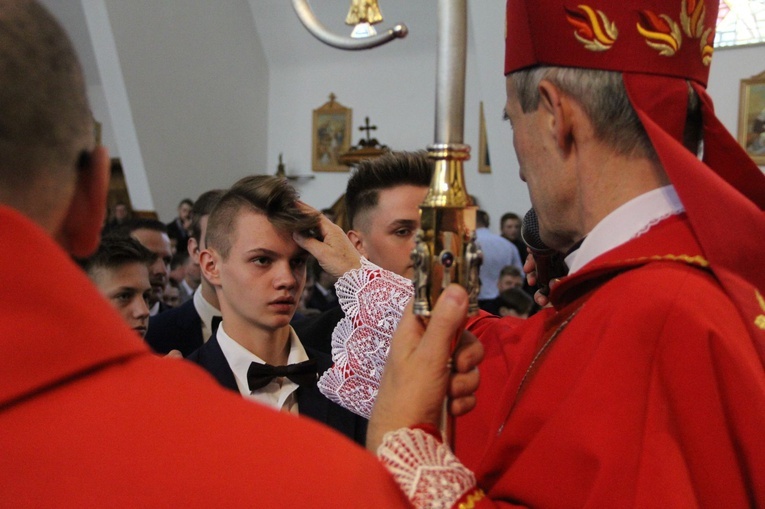 Bierzmowanie w Jodłowniku