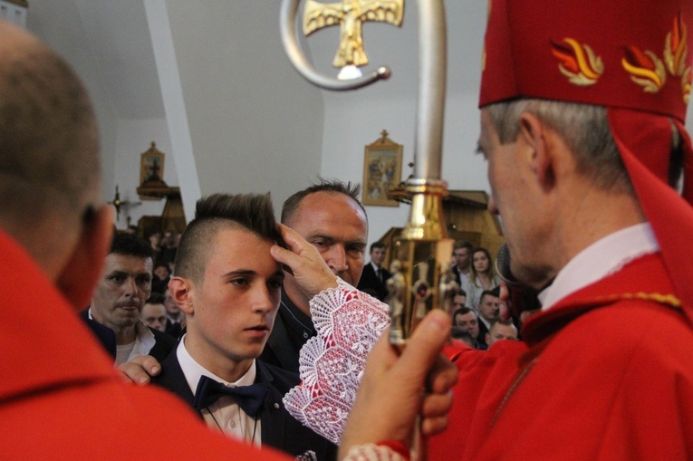 Bierzmowanie w Jodłowniku