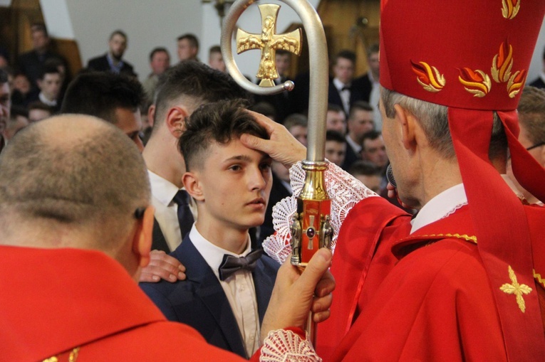 Bierzmowanie w Jodłowniku