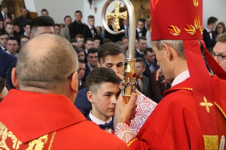 Bierzmowanie w Jodłowniku
