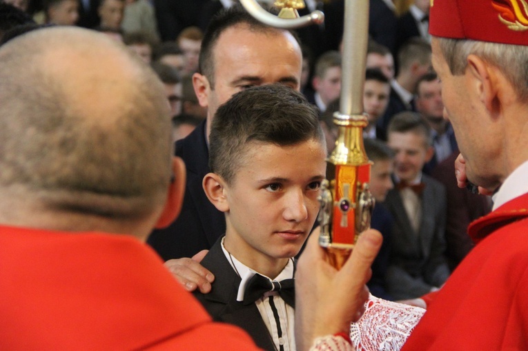 Bierzmowanie w Jodłowniku