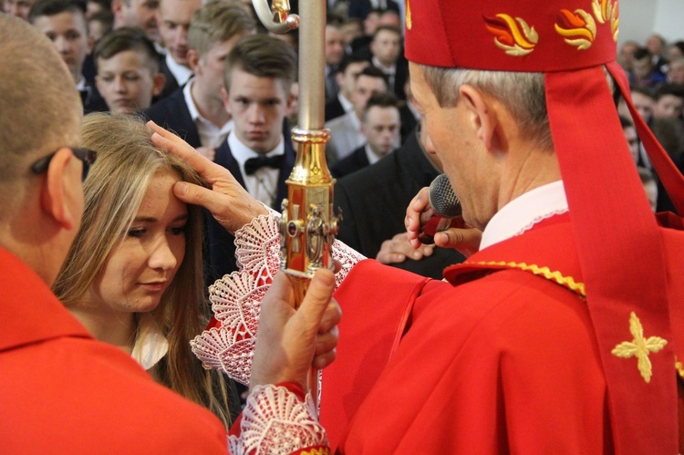 Bierzmowanie w Jodłowniku