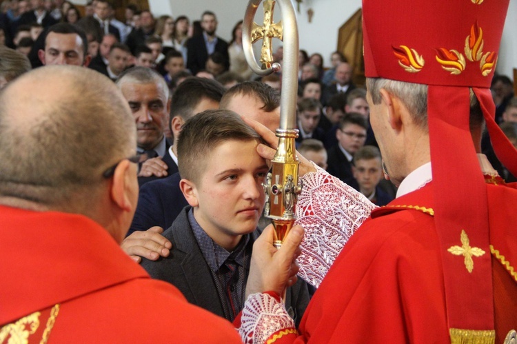 Bierzmowanie w Jodłowniku