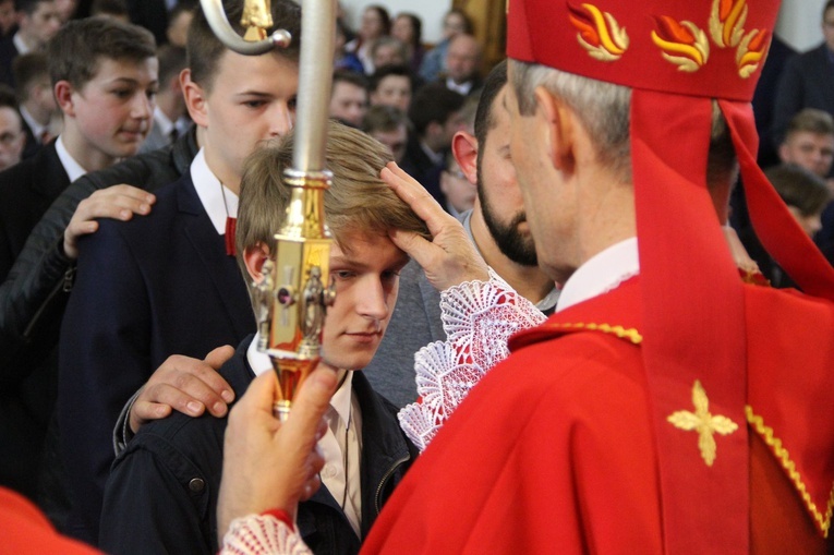 Bierzmowanie w Jodłowniku