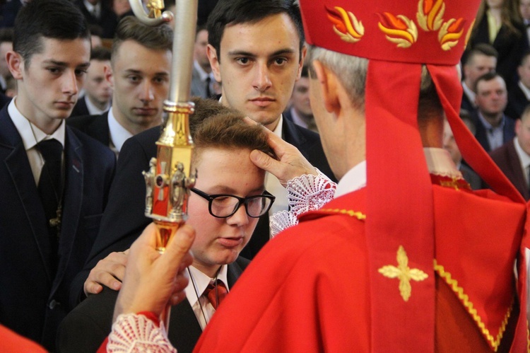 Bierzmowanie w Jodłowniku