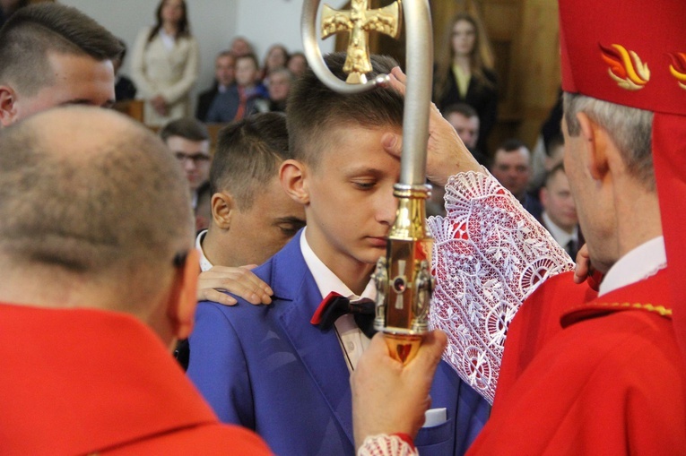 Bierzmowanie w Jodłowniku