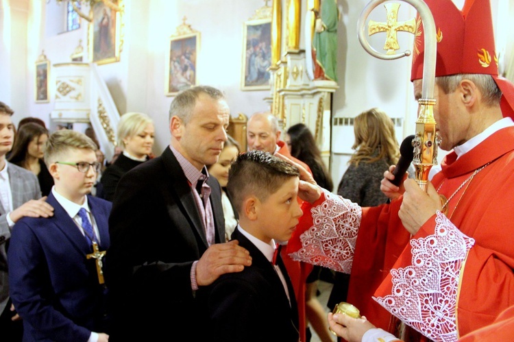 Bierzmowanie w Tymbarku