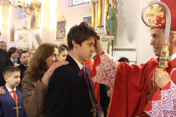 Bierzmowanie w Tymbarku