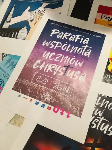 Krzysiek Łańka wygrał konkurs na plakat XXXVII Pieszej Pielgrzymki Tarnowskiej