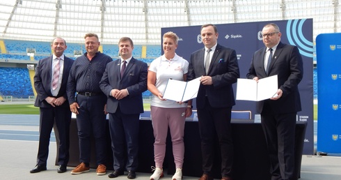 Anita Włodarczyk będzie promować Stadion Śląski