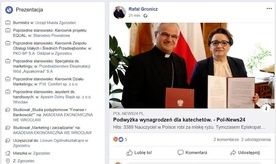 Rafał Gronicz krytycznie o katechetach