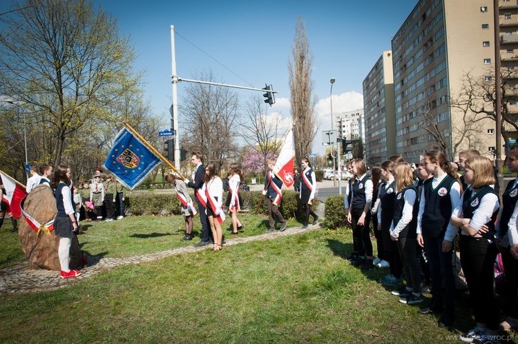 Uroczystości katyńskie w Salezie