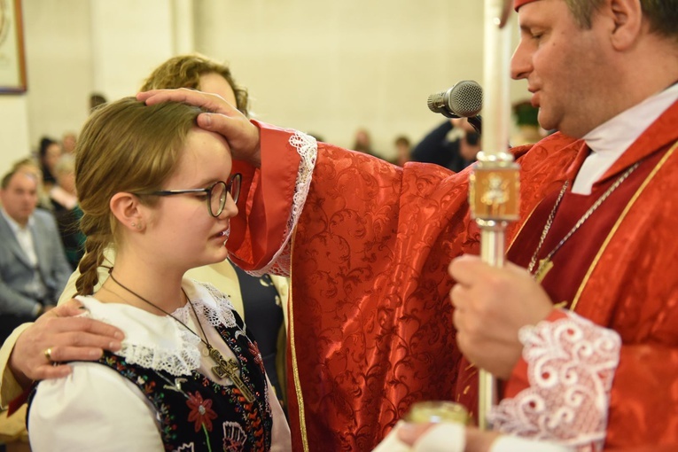 Bierzmowanie w Piwnicznej