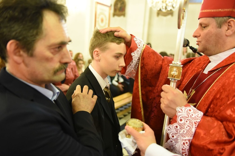 Bierzmowanie w Piwnicznej