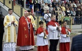 Msza papieska na wałbrzyskim stadionie