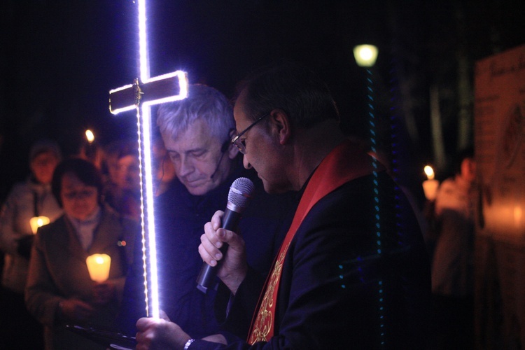 Droga Krzyżowa aptekarzy w Kamieniu Śląskim