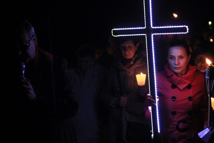 Droga Krzyżowa aptekarzy w Kamieniu Śląskim