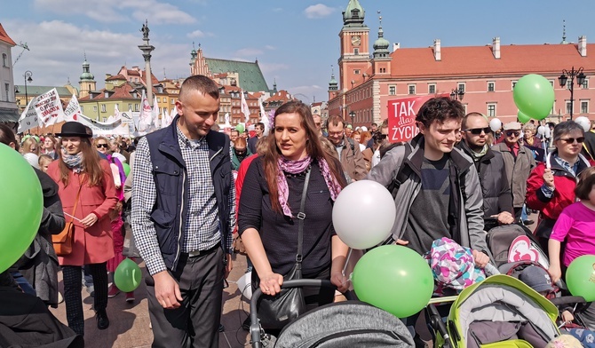 Tysiące ojców na Marszu Świętości Życia