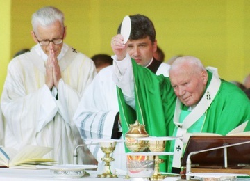 Święty Jan Paweł II do młodych