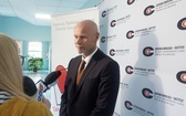 Konferencja prasowa na gliwickiej onkologii