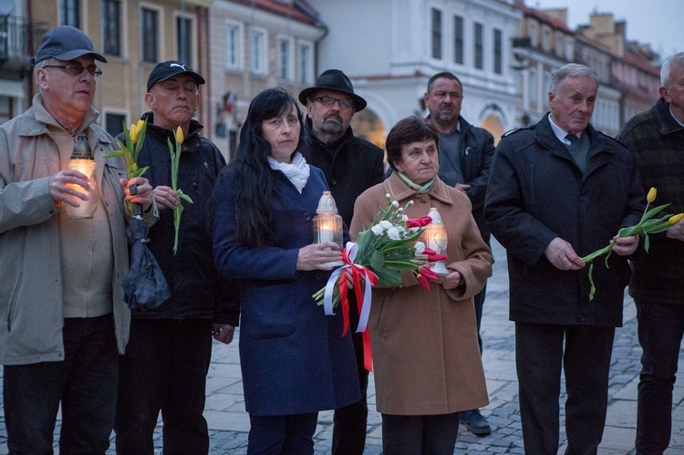 Rocznica smoleńska w Sandomierzu 