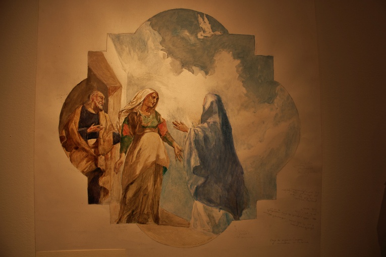 Muzeum Archidiecezjalne w Katowicach - Ireneusz Botor i jego freski