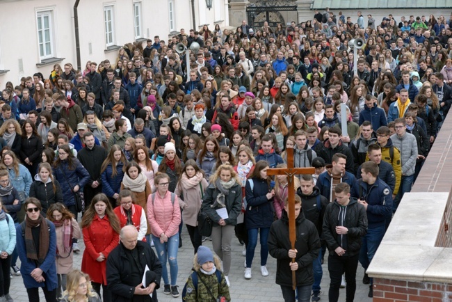 Pielgrzymka maturzystów na Jasną Górę