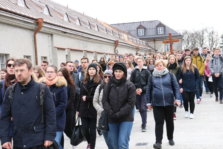 Pielgrzymka maturzystów na Jasną Górę