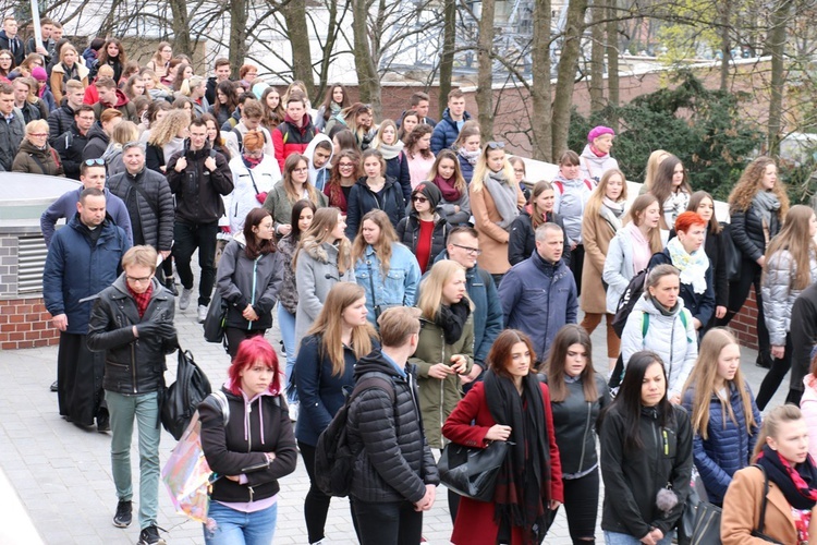 Pielgrzymka maturzystów na Jasną Górę