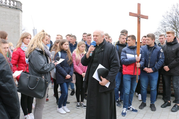 Pielgrzymka maturzystów na Jasną Górę